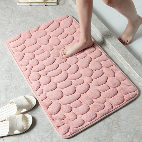 Pebble Stone Bathroom Carpet